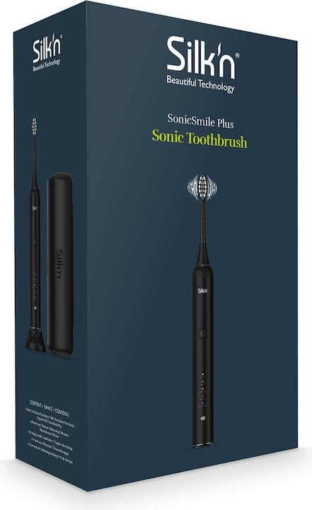 Actual product image Silk'n Sonic Smile Plus schwarz (Sonic toothbrush)