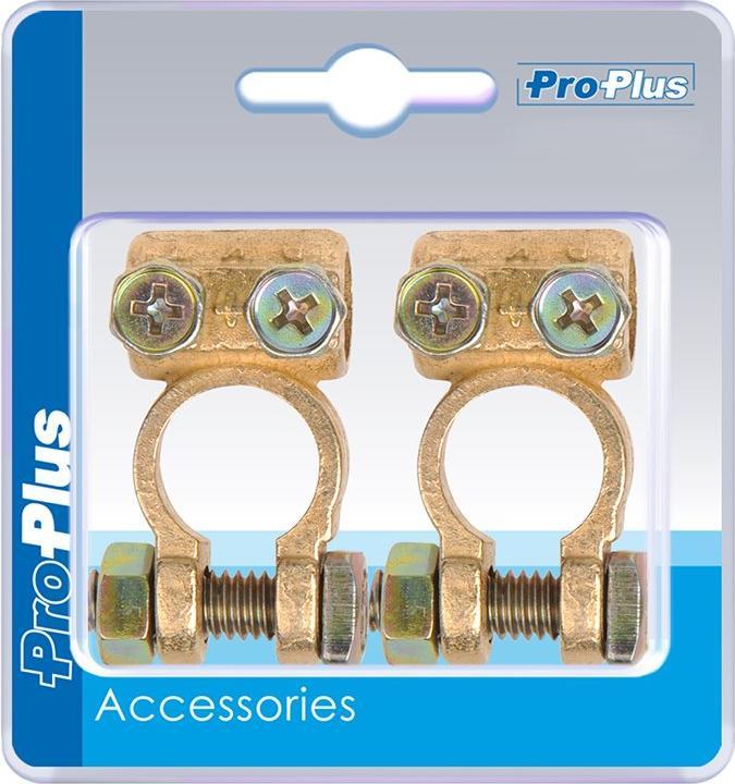 Produktbild ProPlus Batteriepolklemmen Set (+) und (-) 35-50mm im Blister
