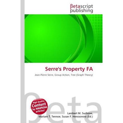 Serre's Property FA, Fachbücher