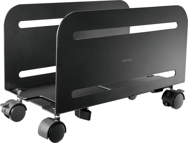 Produktbild Deltaco Universalus mobilus procesoriaus stovas OFFICE juodas / DELO-0159