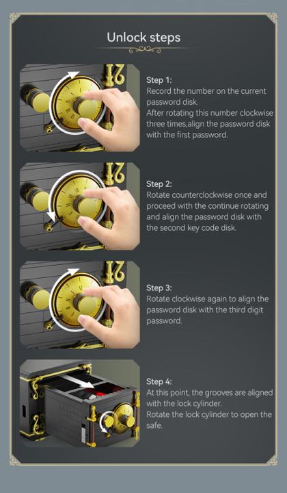 Actual product image Cada The secret vault