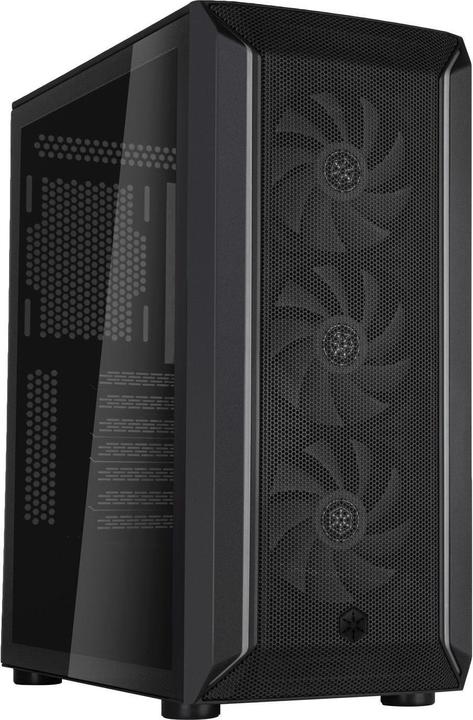 Actual product image Silverstone SST-FA511Z-BG - FARA High airflow ATX gaming chassis with excellent cooling potential (ATX, Mini-ITX, mATX)