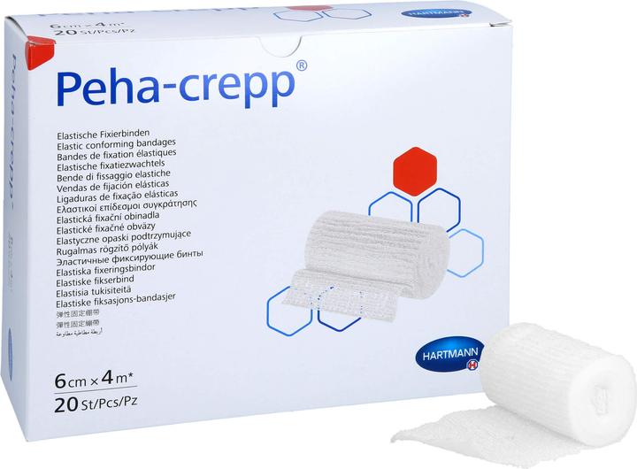 Actual product image IVF Hartmann Kreppbinde 4mx6cm weiss