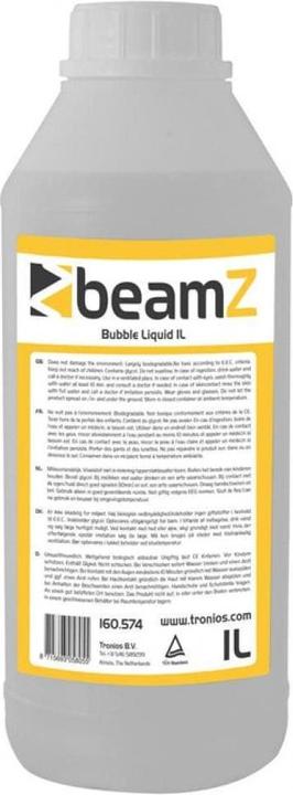 BeamZ Liquide à bulles de savon (Liquide de brouillard)