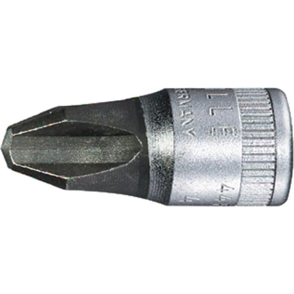 Thumbnail - Stahlwille, Steckschlüssel + Stecknuss, Steckschlüsseleinsatz 44 P 1/4 ″ PH PH 2 Länge 28 mm (1/4")