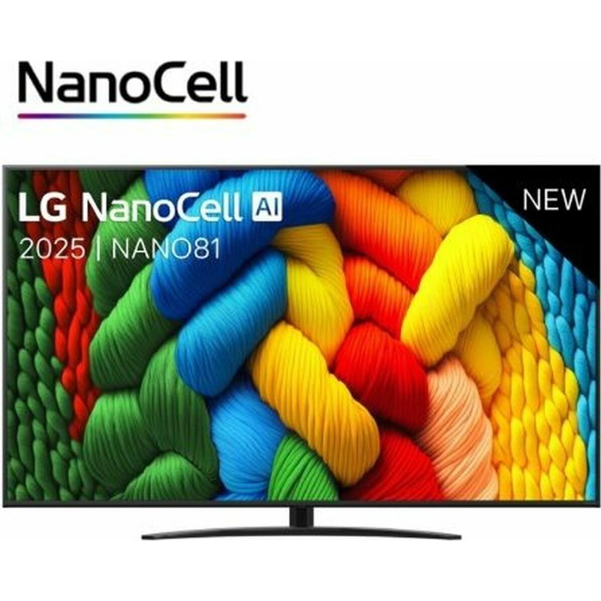 LG 75NANO81A6A (75", 4K, 2025), TV, Schwarz