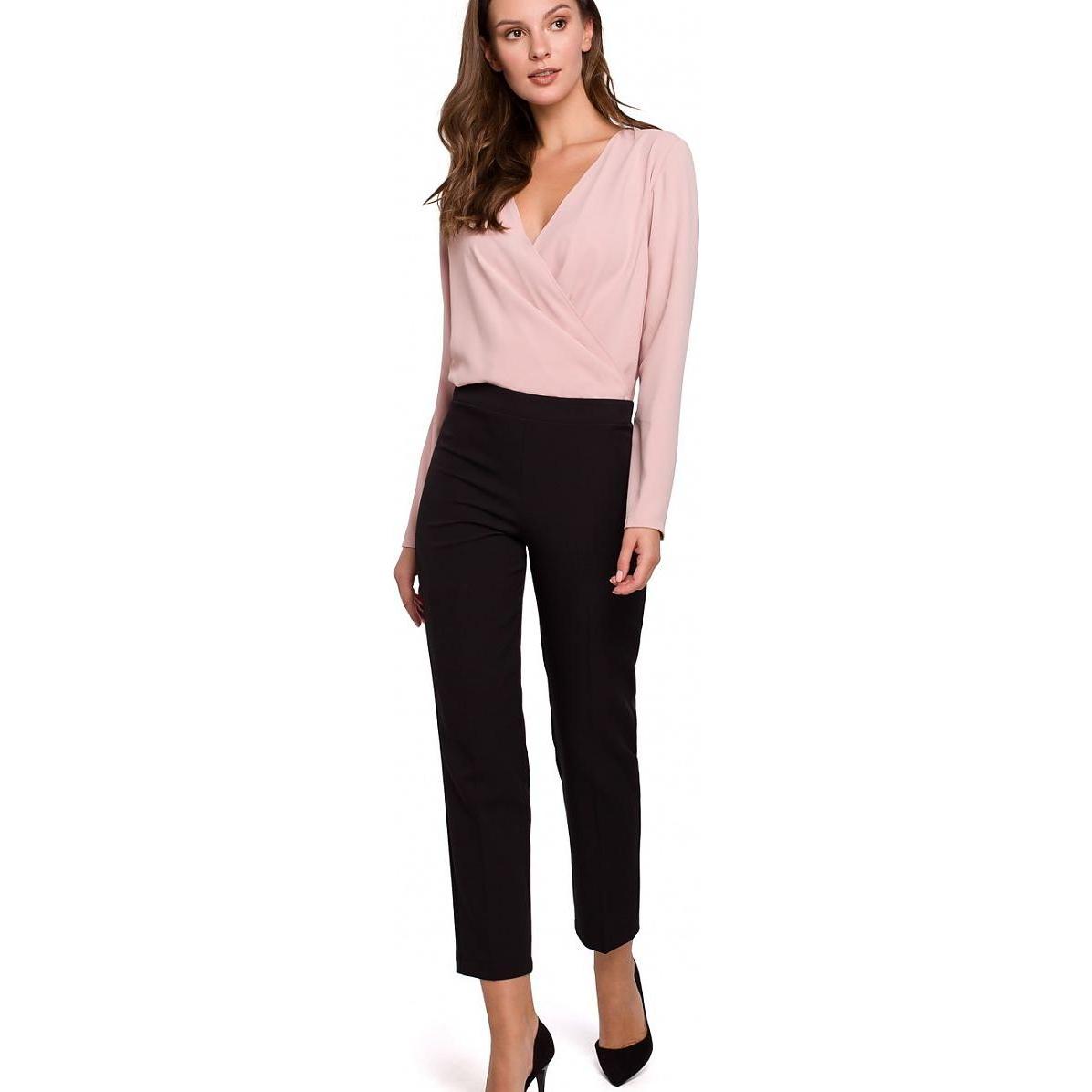 Makover, Damen, Hosen, Damen Hose, Schwarz, (XXL)