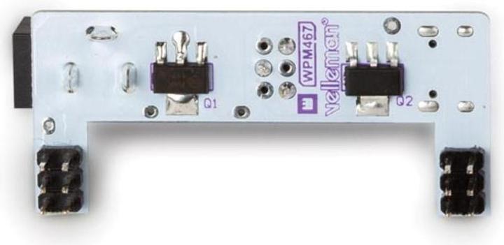 Actual product image Whadda WPM467 Breadboard 3.3V / 5V Power Supply Module