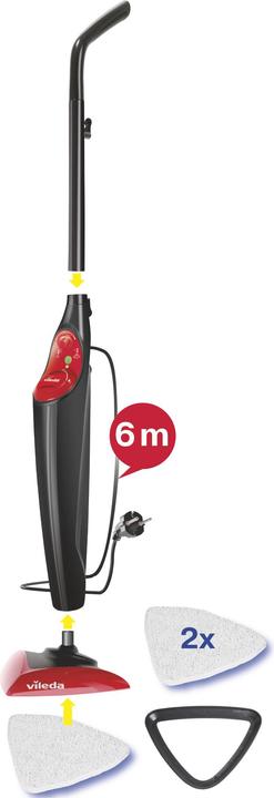Actual product image Vileda steam mop (1550 W)
