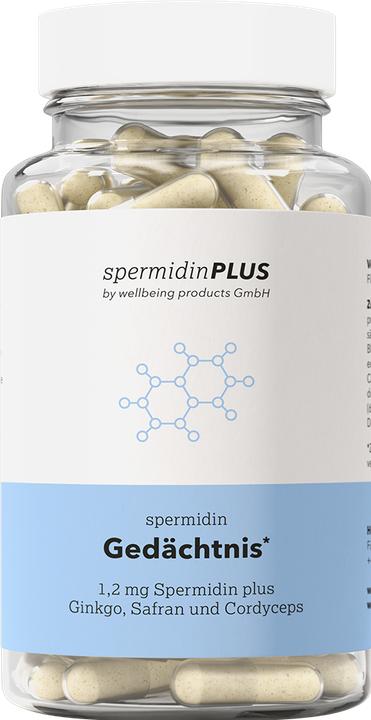 Produktbild SpermidinPlus Spermidin Gedächtnis (60 Stück, Kapseln)