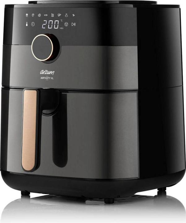 Produktbild Arzum AIRTASTY XL Heissluft-Fritteuse 6 l 1750 W mit Display, Timerfunktion Schwa