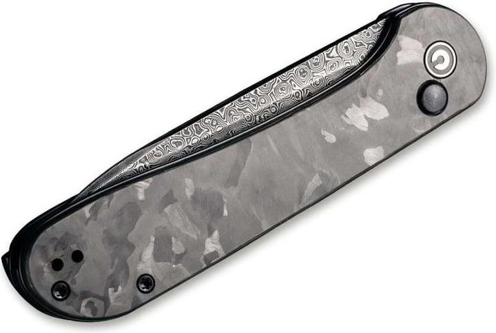 Image du produit Civivi Button Lock Elementum Damascus CF (8.80 cm)