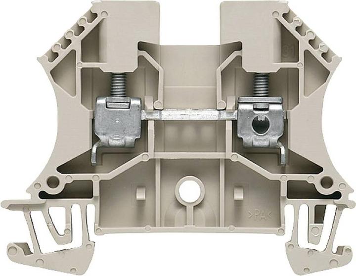 Actual product image Weidmüller Terminal block 0.5-4qmm 1floor 2kl gr 24A 1781730000