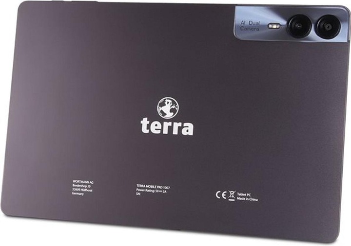 Actual product image Wortmann TERRA PAD 1007 10.95/" IPS/1920x1200/8GB/256G/LTE/A (4G, 10.95", 256 GB, Grey)