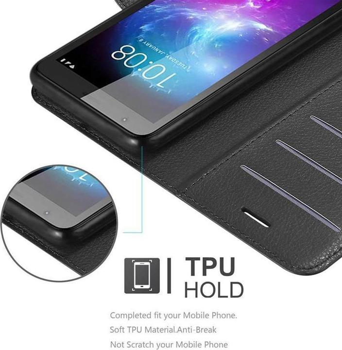 Actual product image Cadorabo Book with stand function cover (ZTE Blade A3)
