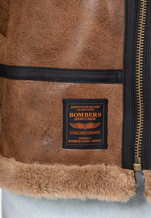 Immagine prodotto Bombers Original Lederjacke RB3-M (M)