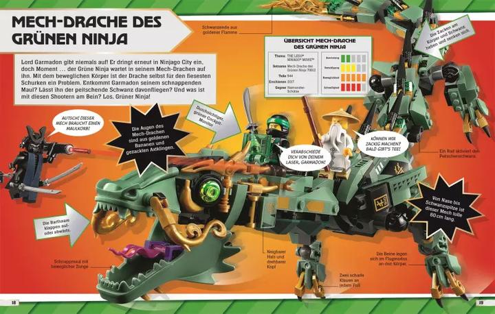 Produktbild LEGO® NINJAGO® Mächtige Roboter (Deutsch, Julia March, 2022)