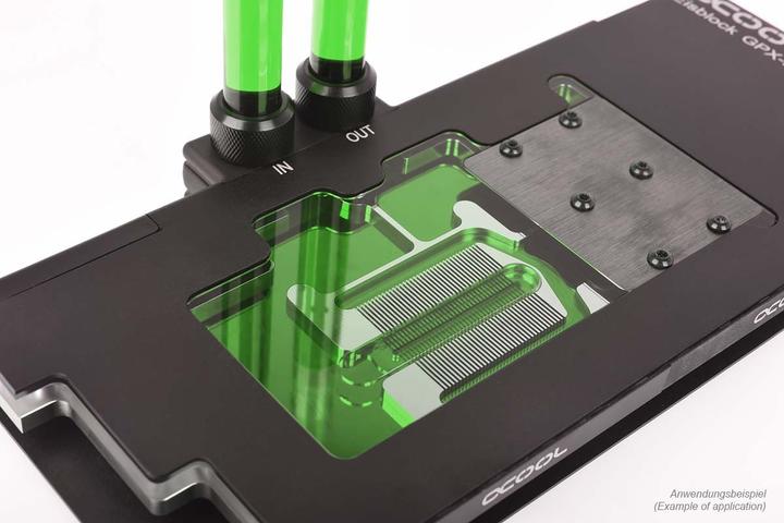 Produktbild Alphacool Eiswasser Crystal Green (1000 ml, Fertiggemisch)