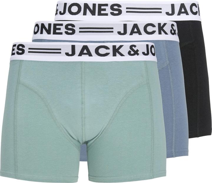 Immagine prodotto Jack & Jones Sense Trunks 3-Pack Noos (3XL, confezione da 3)