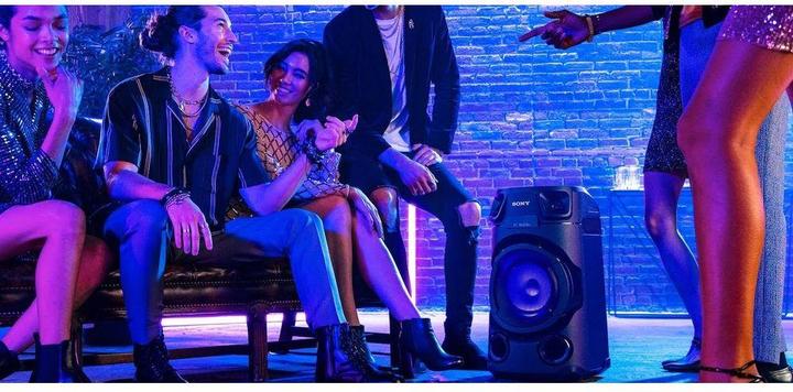 Actual product image Sony MHC-V13 (Electrical connection)