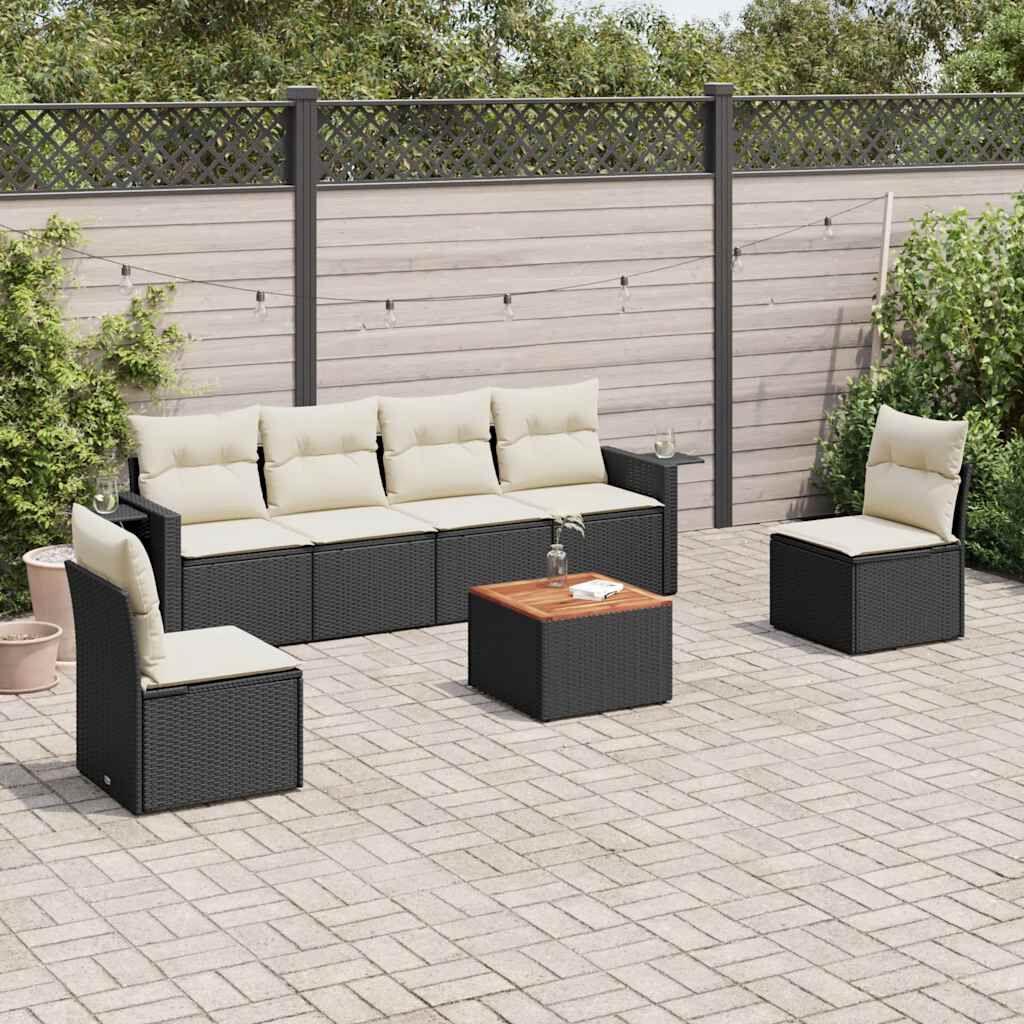 Thumbnail - VidaXL, Gartenlounge, 10-tlg. Garten-Lounge-Set mit Kissen
