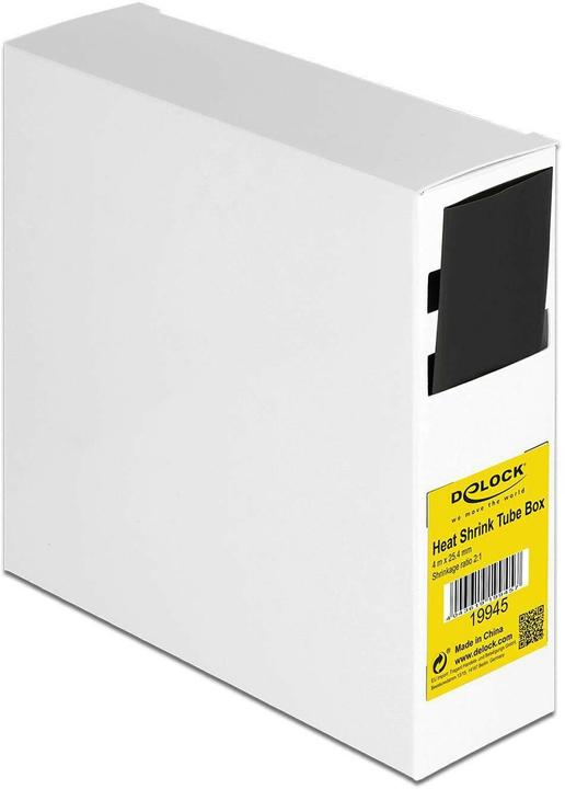Immagine prodotto Delock Tubo termorestringente 4m x 25,4mm nero (1 x)