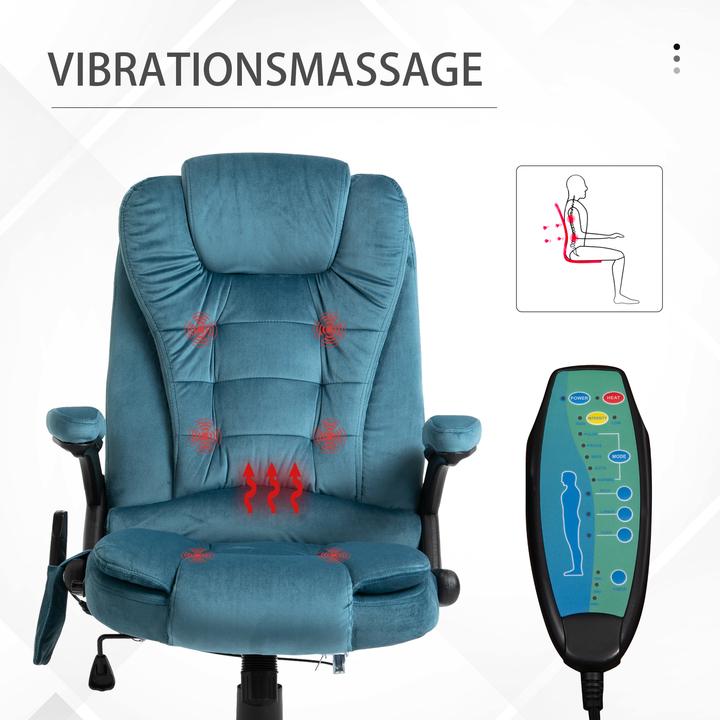 Actual product image Vinsetto Office chair with massage and heat function
