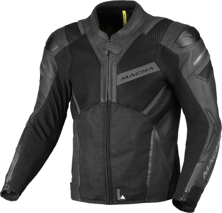 Actual product image Macna GALVIC Lederjacke schwarz 58 (Men, 58)