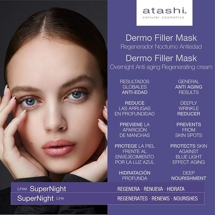 Actual product image Atashi SUPERNIGHT mascarilla dermo filler mask 50 ml (50 ml)