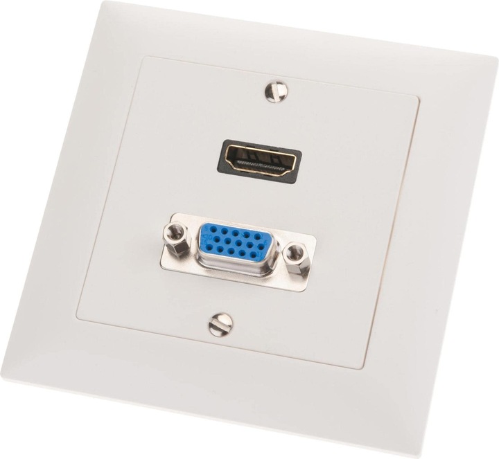 Produktbild Contrik EDIZIOdue UP HDMI/VGA Anschlussdose