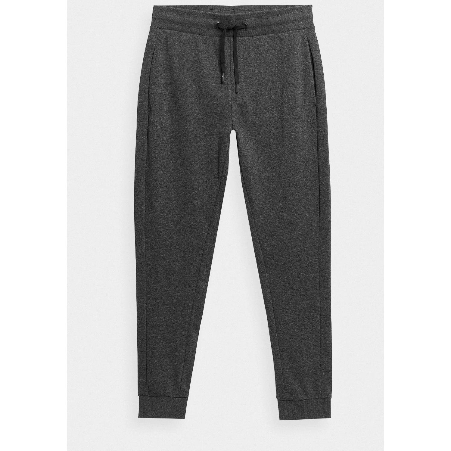 Thumbnail - 4F, Herren, Sporthose, Spodnie Cas Ciemny Szary Melanż L TTROM223 (L), Grau, L