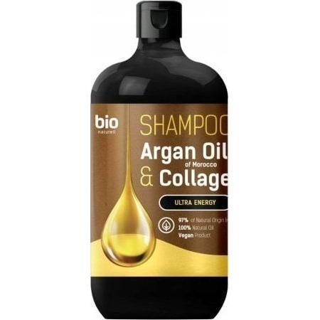 Bio Naturell, Shampoo, Shampoo Ultra Energy Hair Shampoo Argan Oil & Colagen 946Ml (946 ml, Flüssiges Shampoo)