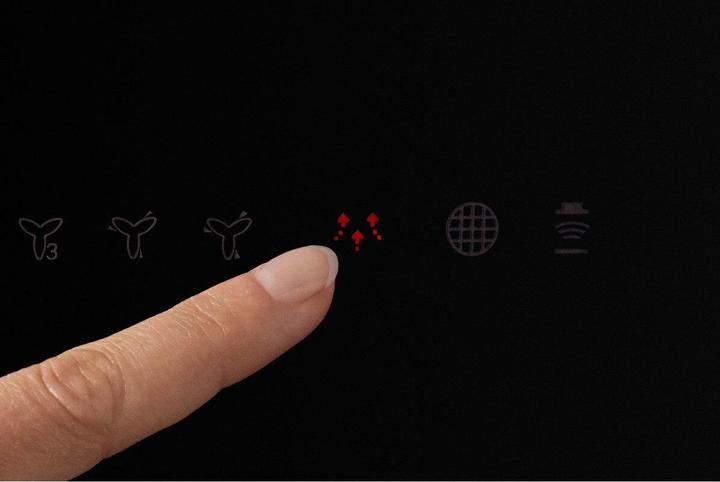 Image du produit Electrolux LFV619K Fixé au mur Noir 700 m3/h A (Hotte murale)