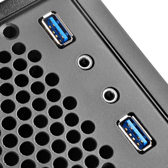 Actual product image Silverstone SST-ML06B-E (Mini-ITX)