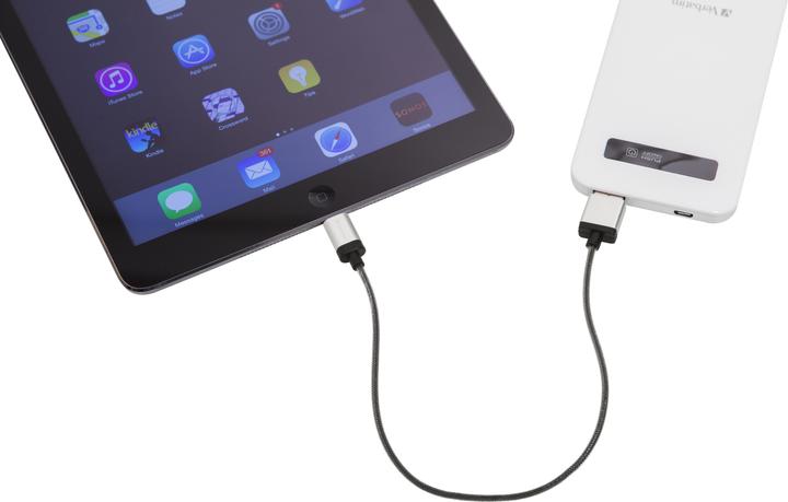 Image du produit Verbatim LightningCable Slver 30CM iPad (0.30 m, USB 2.0)
