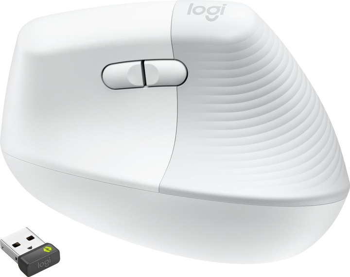 Productafbeelding Logitech Lift Voor Zaken Off-White/Lichtgrijs (Draadloze)