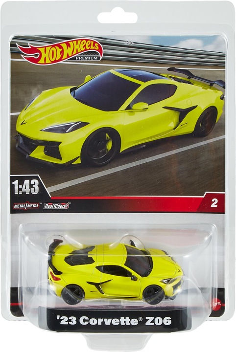 Productafbeelding Hot Wheels Premium schaal 1:43 '23 Corvette® Z06