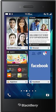 Actual product image BlackBerry Leap (16 GB, Shadow Grey, 5", Single SIM, 4G)