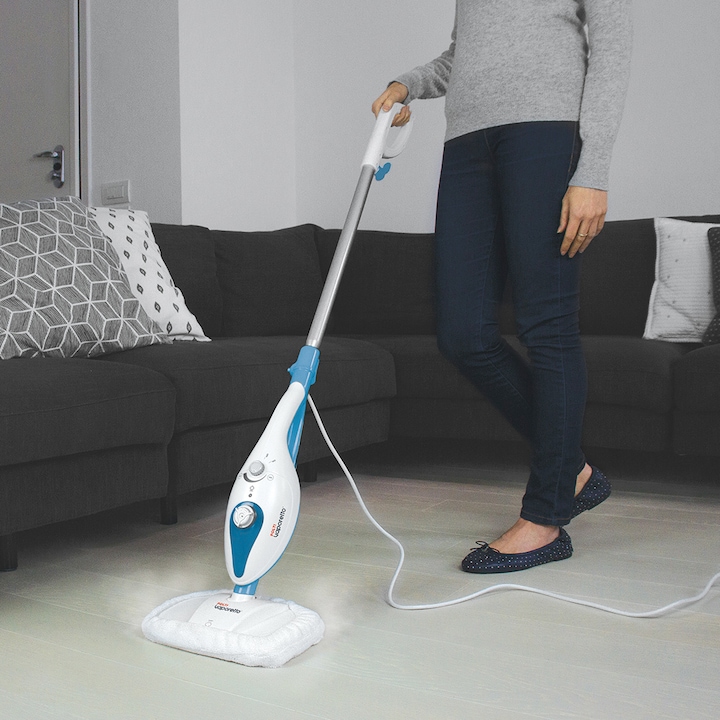 Actual product image Polti Vaporetto SV220 Upright Steam Cleaner Turquoise (1300 W)