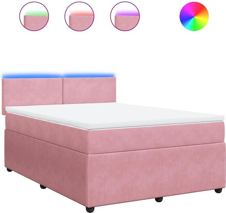 Produktbild vidaXL Boxspringbett (140 x 190 cm)