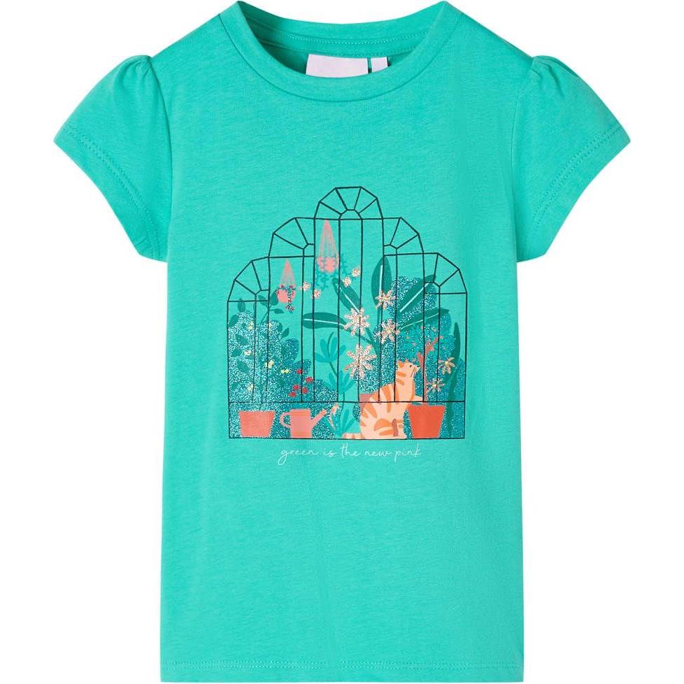 VidaXL, Jungen, Shirt, Jannel, Grün, (140)