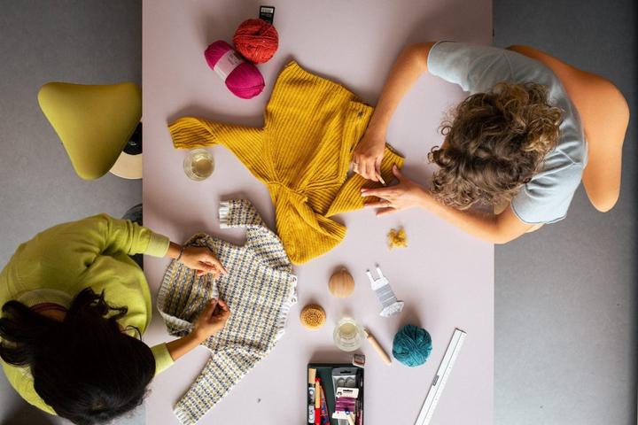 Actual product image Foekje Fleur Wool Patch Set "Wimpy the Wool Wizard