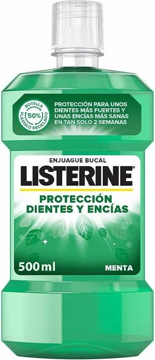 Listerine DIENTES & ENCÍAS enjuague bucal 500 ml (500 ml, Mundwasser)