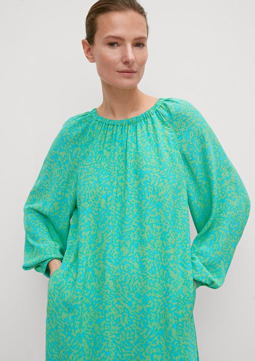 Image du produit Comma Kleid Musterkleid aus Viskose (44)