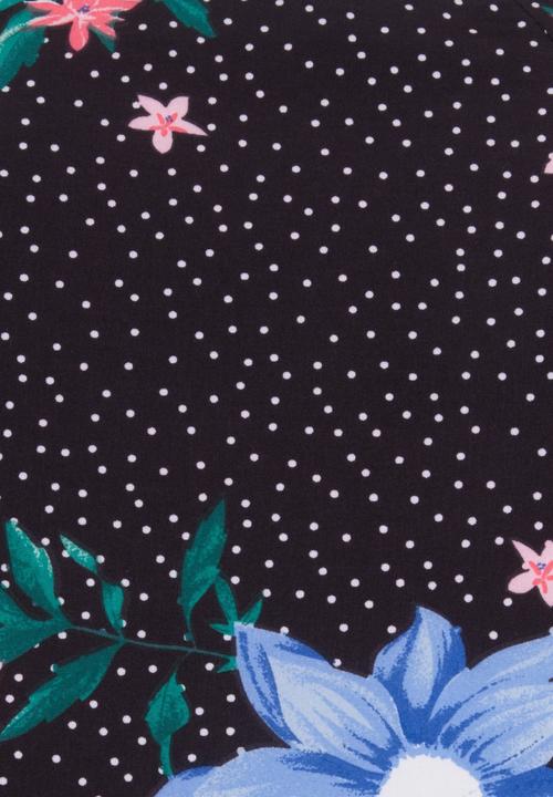 Actual product image Girls On Film s Lio blouse with floral pattern at the front for tying (36)