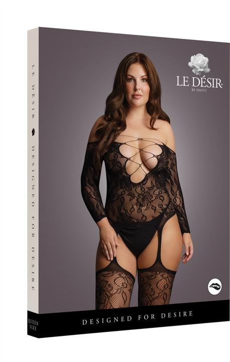 Produktbild Le Désir Criss Cross Neck Suspender Bodystocking (One Size)
