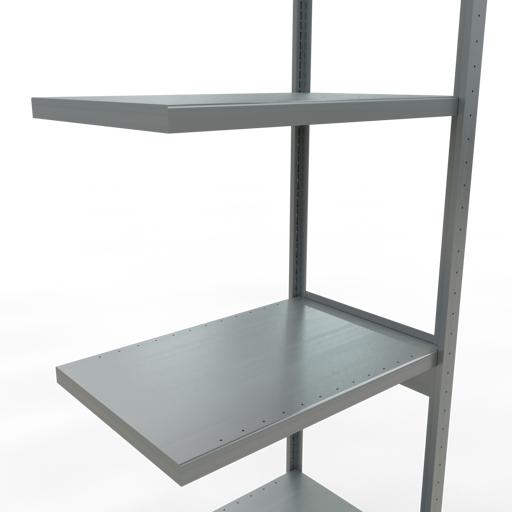 Actual product image Schulte Lagertechnik MULTIplus250 boltless add-on bay system with length bolts