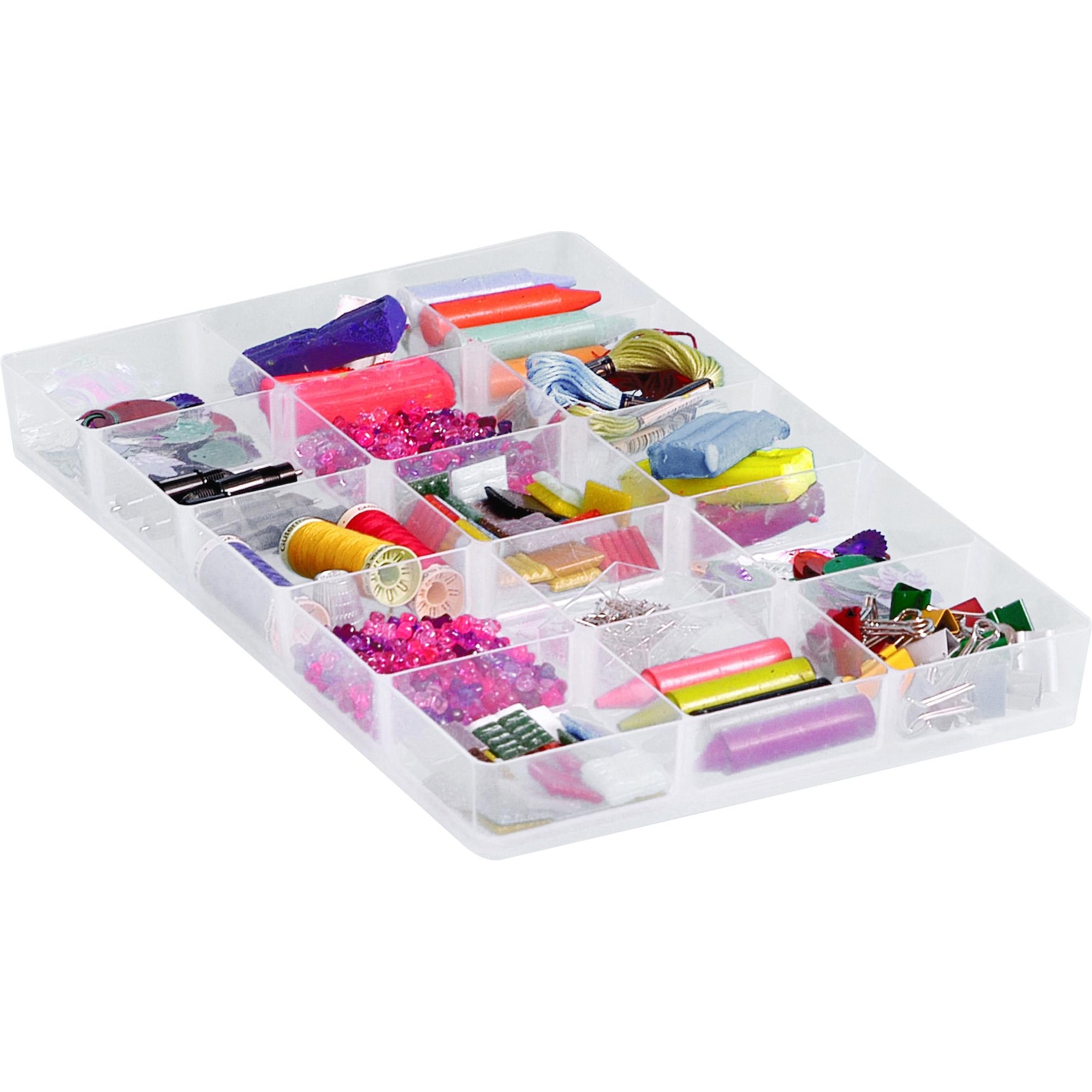 4x Really Useful Box, Aufbewahrungsbox, Hobby Einsatz (21.5 x 34.5 x 3.5 cm, 4 l)