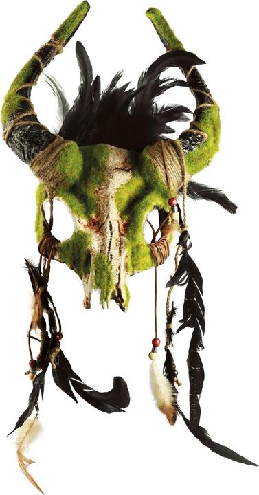 Metamorph Bewachsener Schamanenkopf Maske