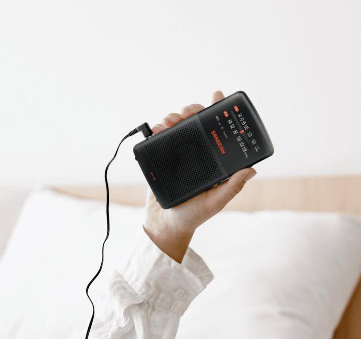 Actual product image Sangean SR-35 - Radio - Black (FM)